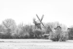 Mühle im Winter Lichtenhagen