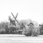 Mühle im Winter Lichtenhagen