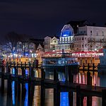 Anleger am alten Strom in Warnemünde