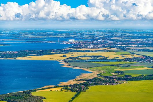 Blickrichtung Stralsund