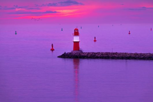 Bojen vor Warnemünde