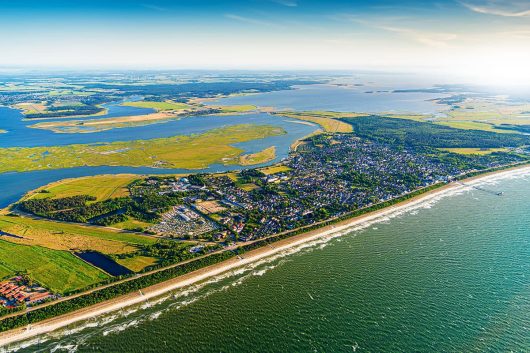 Zingst von oben