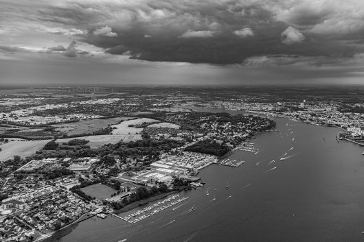 Gehlsdorfer Ufer von oben