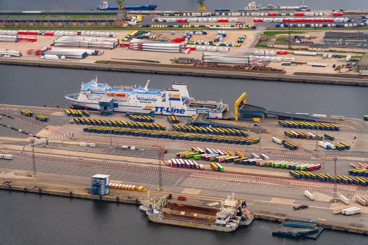 Fährterminal Seehafen Rostock