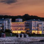 Grand Resort Heiligendamm im Sonnenuntergang