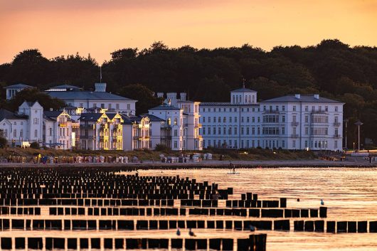 Heiligendamm im Sonnenuntergang