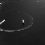 Kielwasser vor Warnemünde