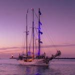 Loth Loriën im Abendrot