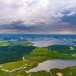 Radelsee unter Wolken