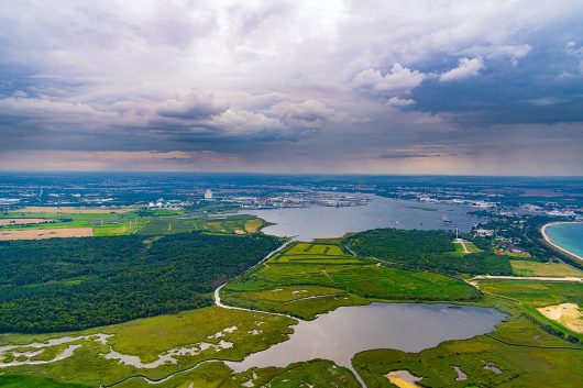 Radelsee unter Wolken