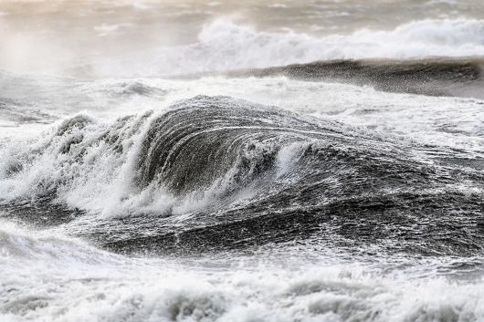 Raue See vor Warnemünde