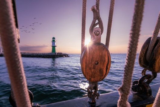 Segeltörn am Leuchtfeuer Warnemünde