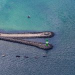 vorbei an der Westmole