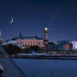 Warnemünde Leuchtturm voraus