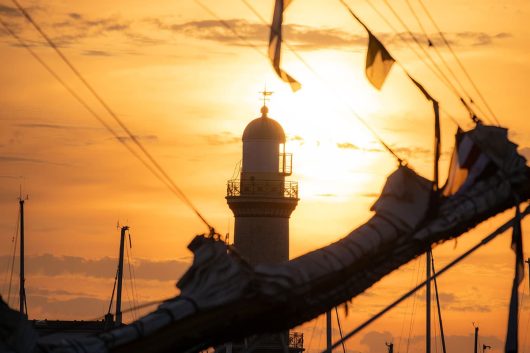 Warnemünder Leuchtturm zur Hanse Sail