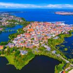Stralsund Altstadt von oben