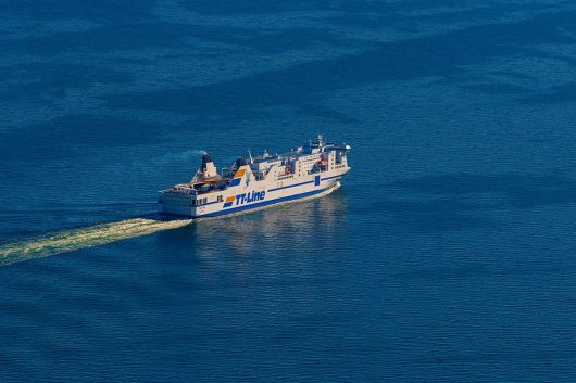 Fähre Tinker Bell vor Rügen