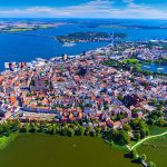 Hansestadt Stralsund von oben
