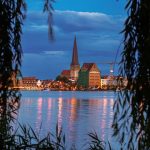 Abendstimmung im Stadthafen Rostock