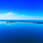 Loddin und Ückeritz am Horizont