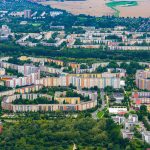 Plattenbau im Nordwesten von Rostock