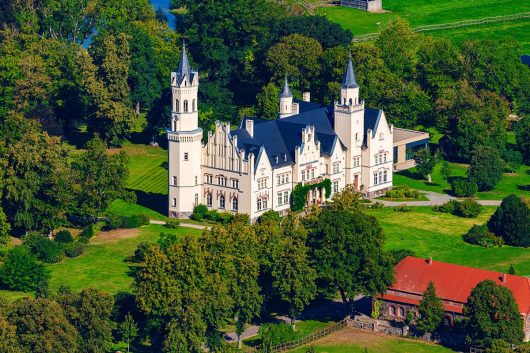 Schloss Kartlow Luftaufnahmen