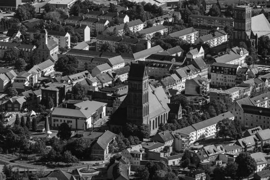 St.-Marien-Kirche Anklam von oben