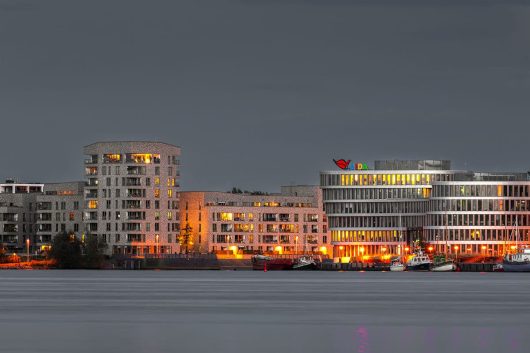 Abendstimmung an der Unterwarnow