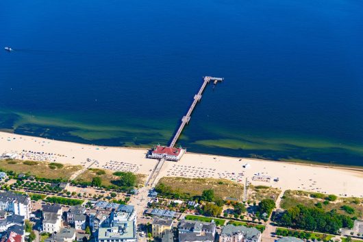 am Strand von Ahlbeck