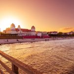 Binz im Sonnenuntergang