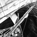 Blick vom Segelmast