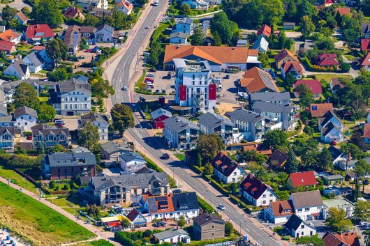 im Zentrum von Glowe