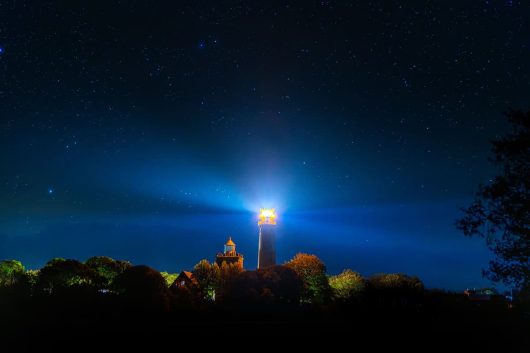 Kap Arkona im Sternenhimmel