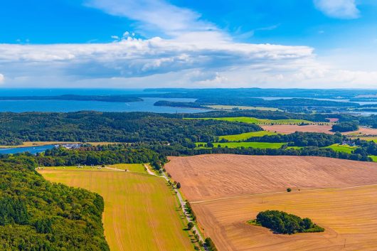 Kleiner Jasmunder Bodden Luftbild