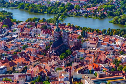 St. Nikolaikirche Stralsund Luftbild