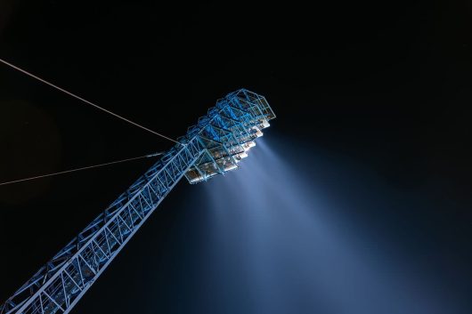 Flutlichtmast Ostseestadion