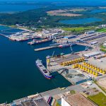 Fährhafen Sassnitz Luftbild