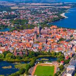 Stralsunder Altstadt von oben