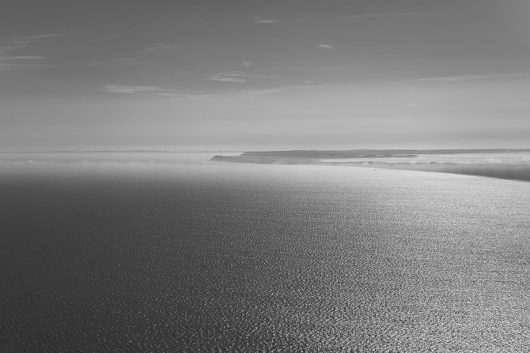 über der Ostsee von Usedom