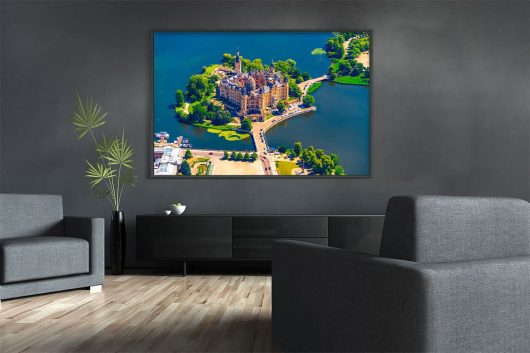 Schweriner Schloss im Sommer