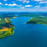 Derwitzer See von oben