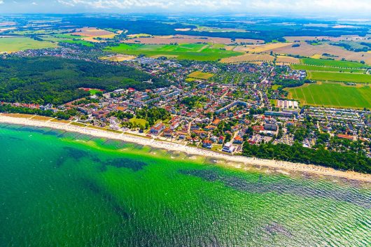 Kühlungsborn West von oben