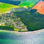 Ostseebad Nienhagen von oben