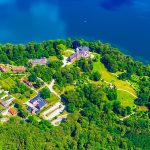 Schlosspark Wiligrad Luftbild