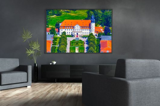 Schloss Fleesensee Luftbild