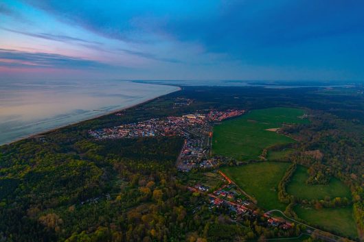 Abends über Graal-Müritz