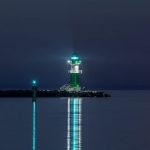 blaue Stunde an der Westmole