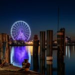 Nachts am Fähranleger