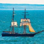 Roald Amundsen vor Warnemünde