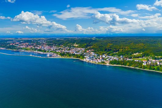 Sassnitz von oben